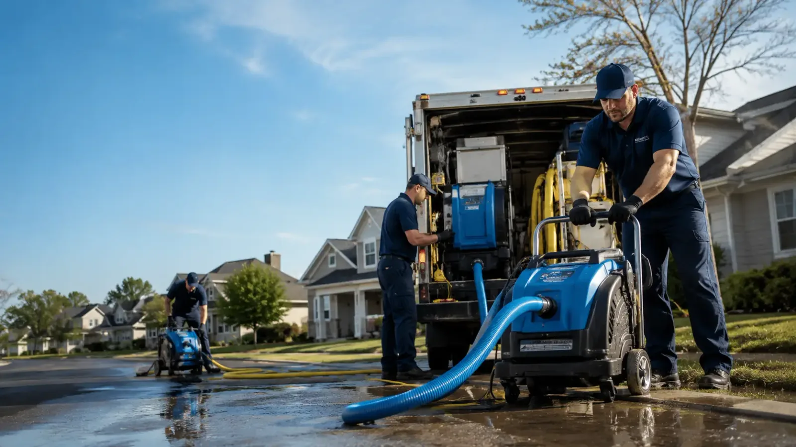 Flood Damage Cleanup in New Germantown, PA